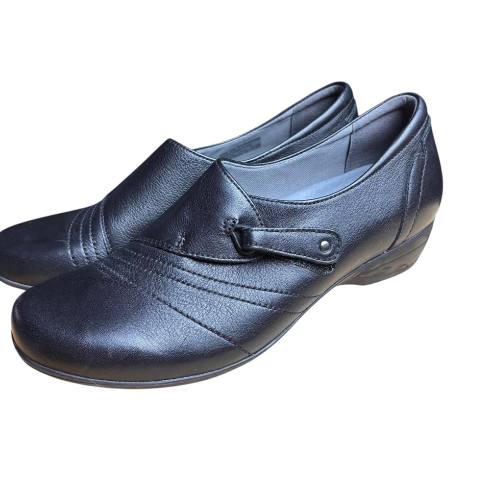 Dansko Franny Black Leather Loafers â Womenâs Sz US 9 / EU 39